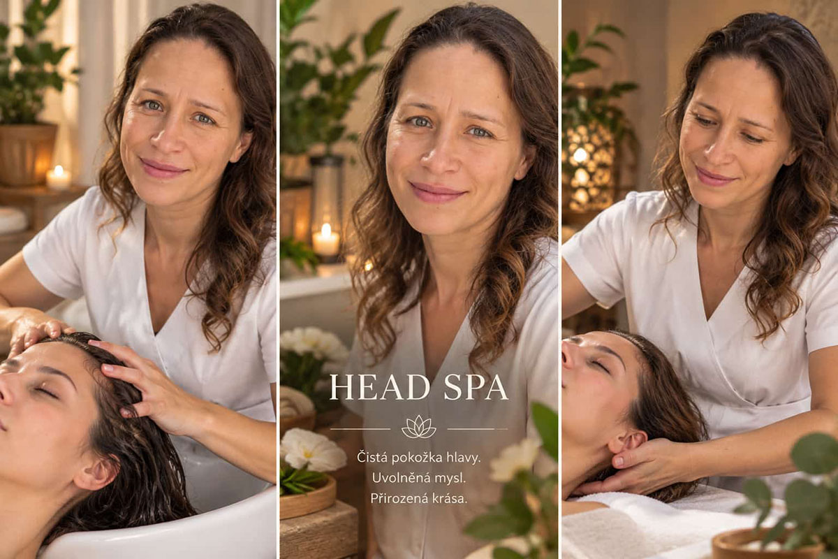 Head Spa – péče o pokožku hlavy a vlasy